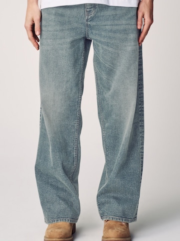 Next Свободный крой Джинсы в Синий: спереди