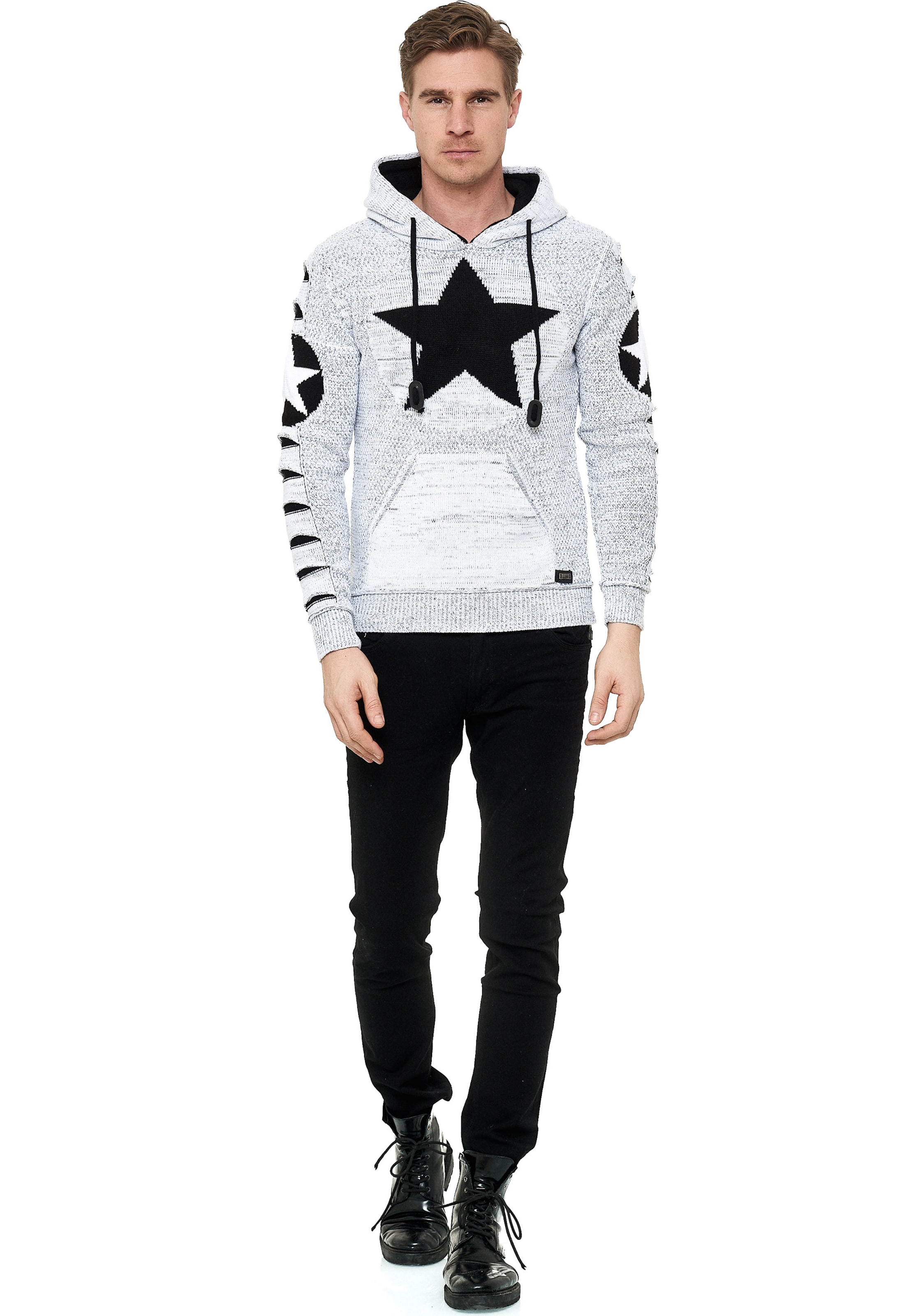 Rusty Neal Pullover in Schwarz