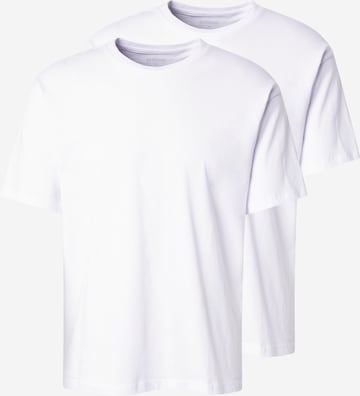 T-Shirt JJ Rebel en blanc : devant