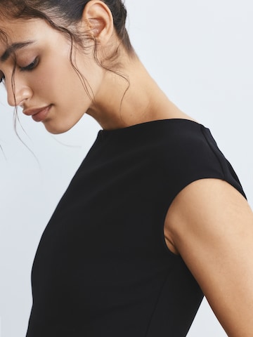 Pull&Bear Блуза боди в черно