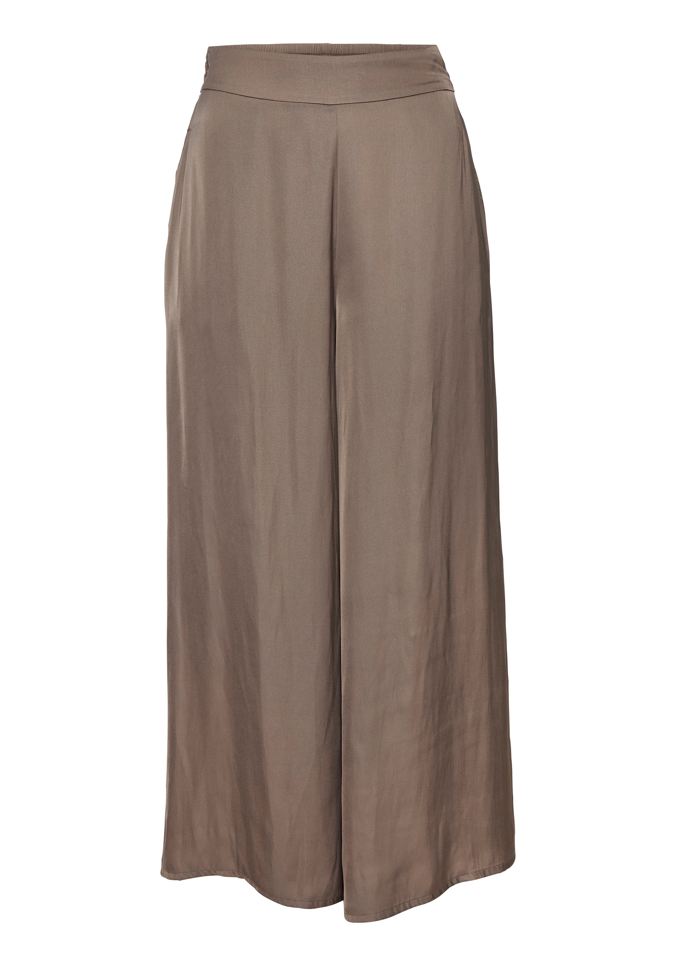 LASCANA Wide leg Pants in Green: front