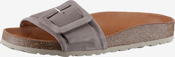 VERBENAS Mules in Grey: front