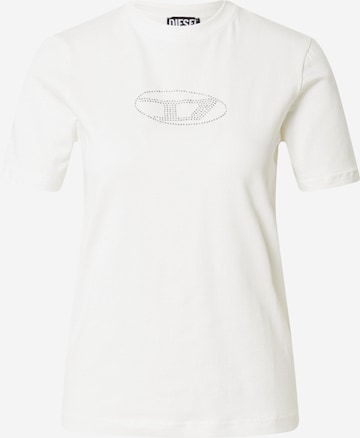 DIESEL Shirt in Wit: voorkant