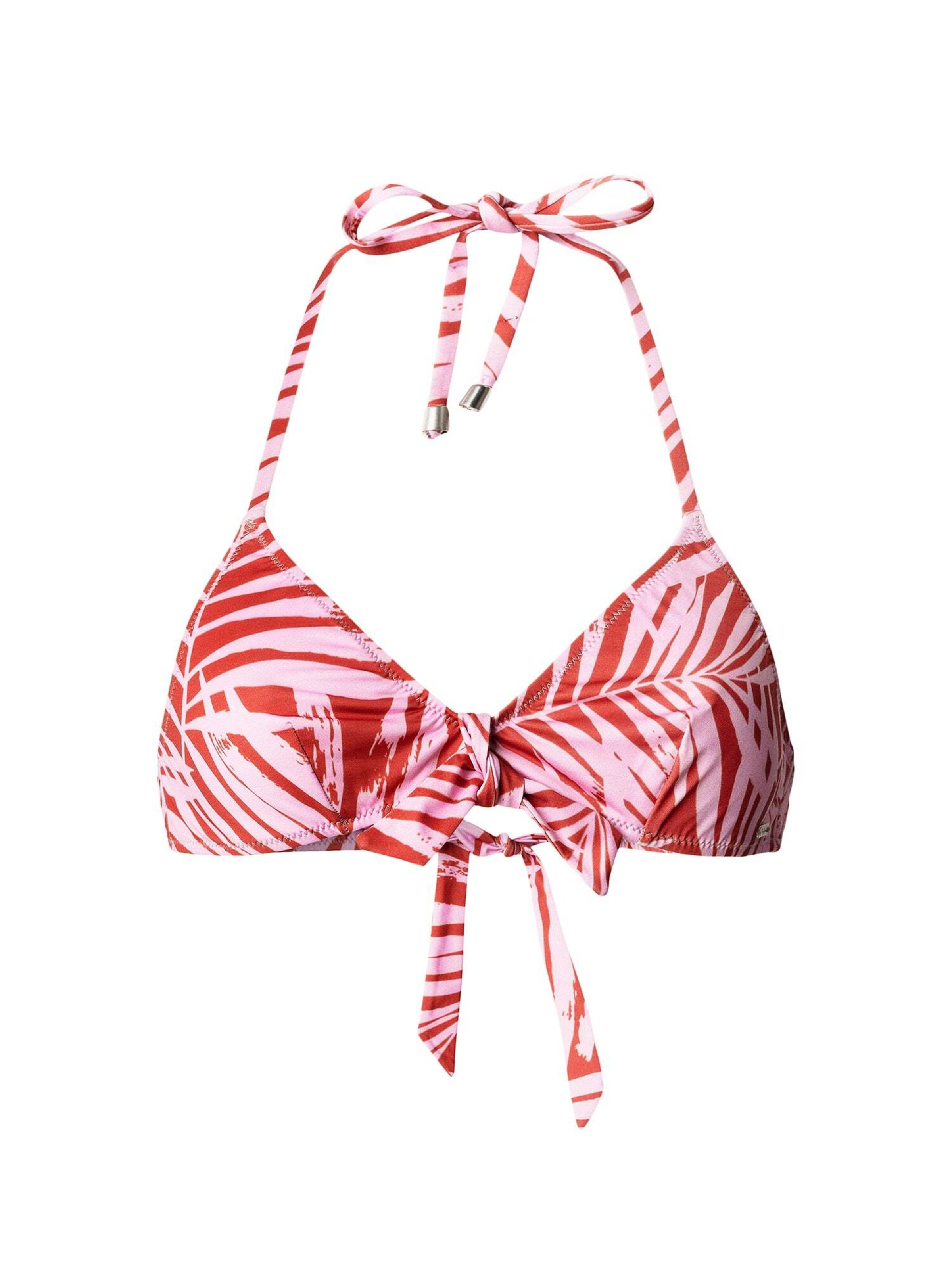 Pepe Jeans Triangel Badeanzug in Rot: Vorderseite