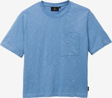 recolution T-Shirt (GOTS) in Blau: predná strana