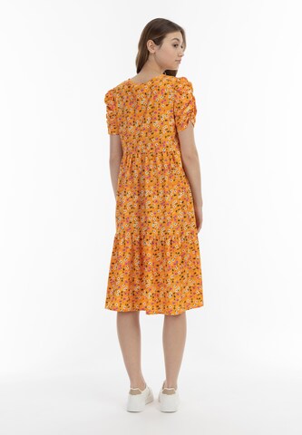 MYMO Dress in Orange