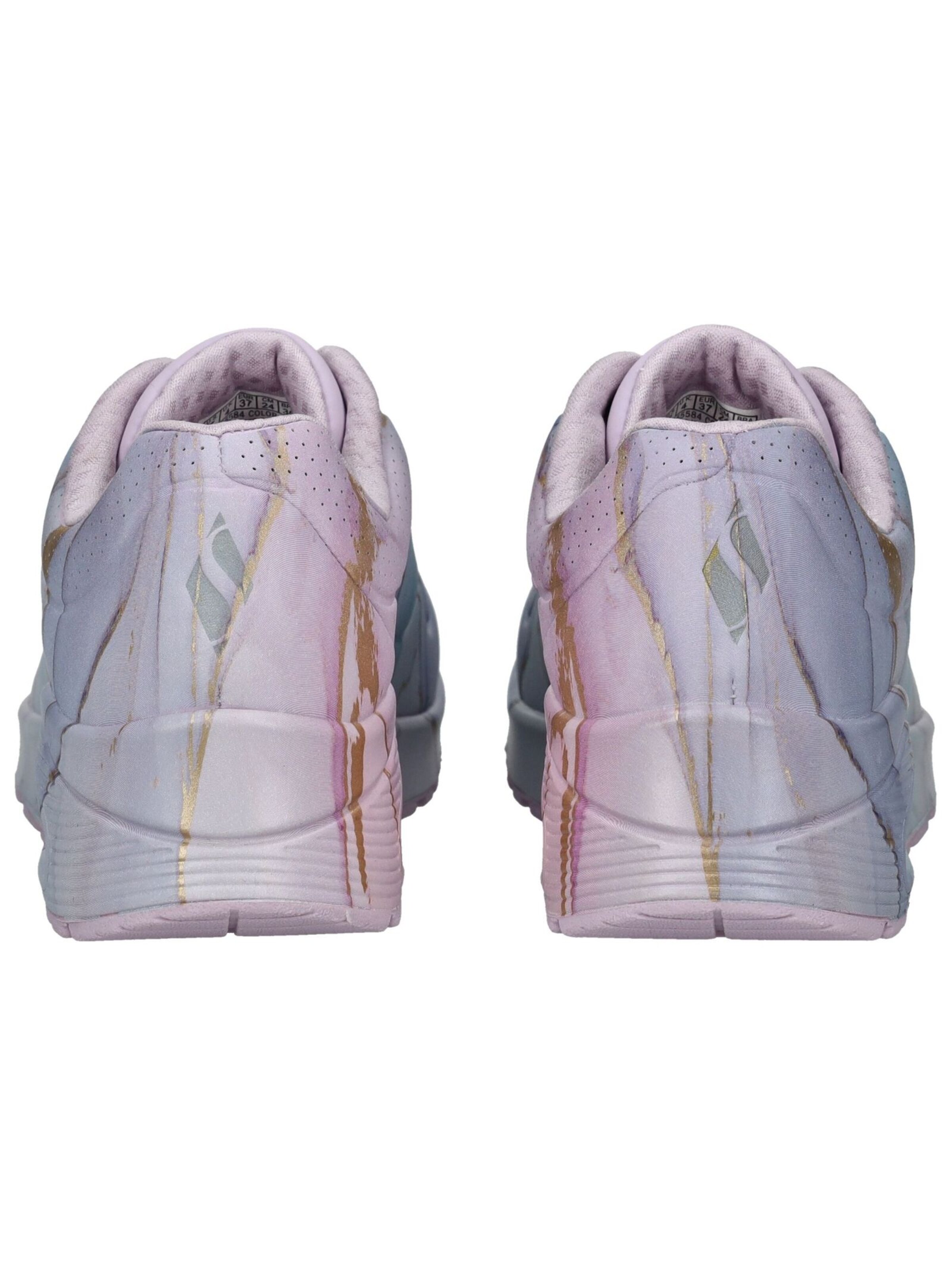 SKECHERS Sneaker 'Uno – Marble Marvel' in Lila
