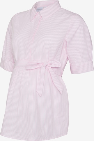 MAMALICIOUS Bluse 'Leticia' in Pink: predná strana