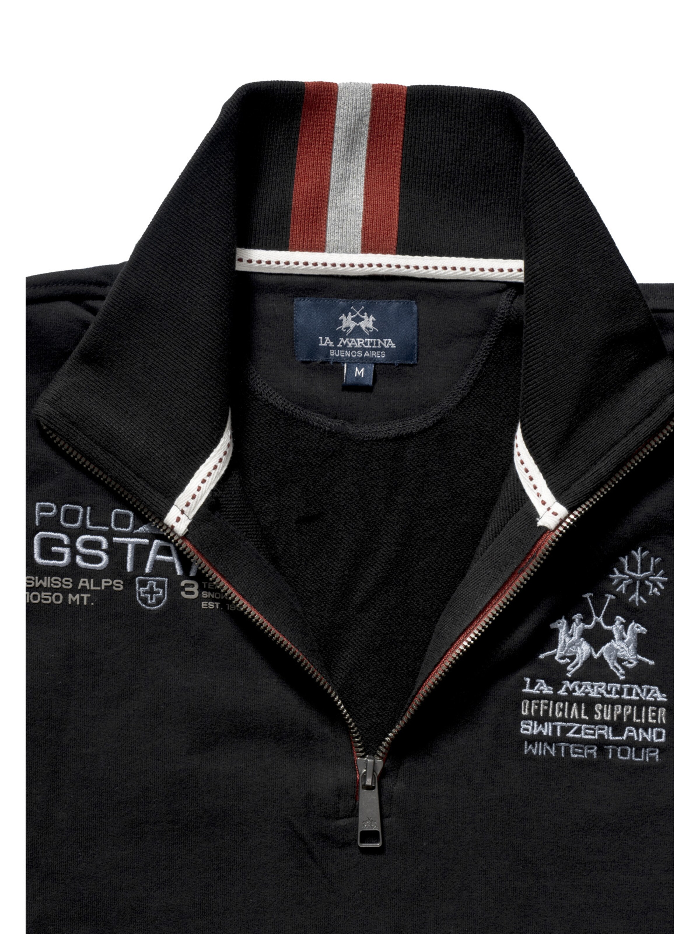 La Martina Trui in Zwart