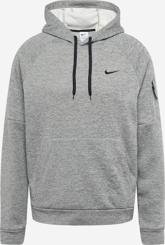 NIKE Sportsweatshirt in Grijs: voorkant