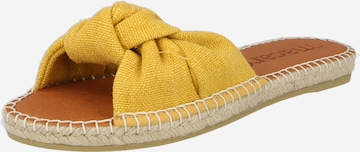 MACARENA Mule 'Play' in Yellow: front