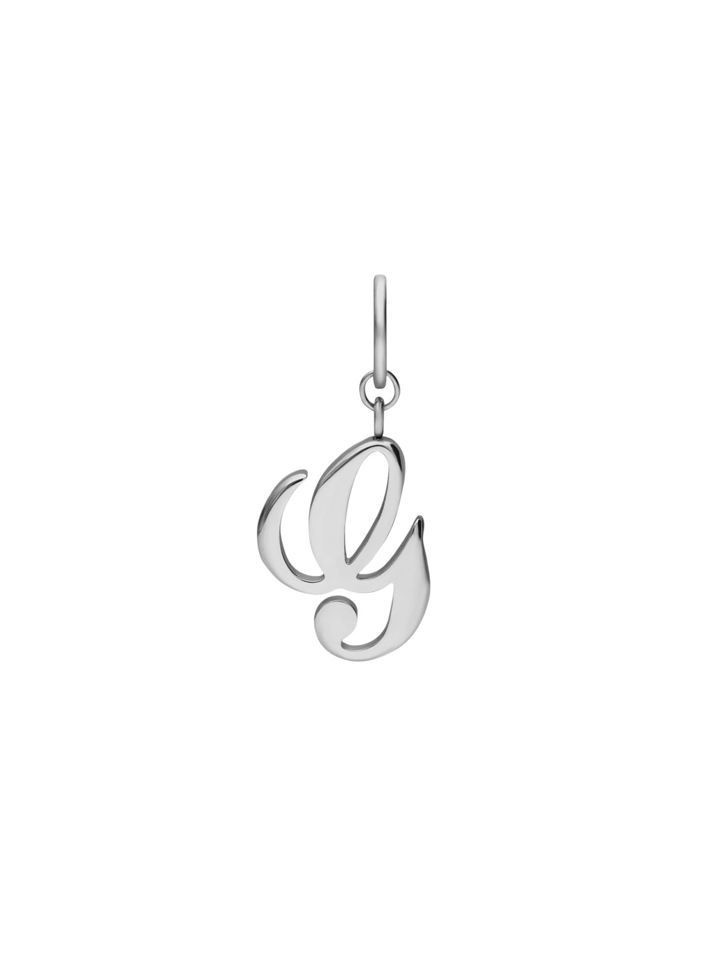 Lucardi Hangers in Zilver: voorkant