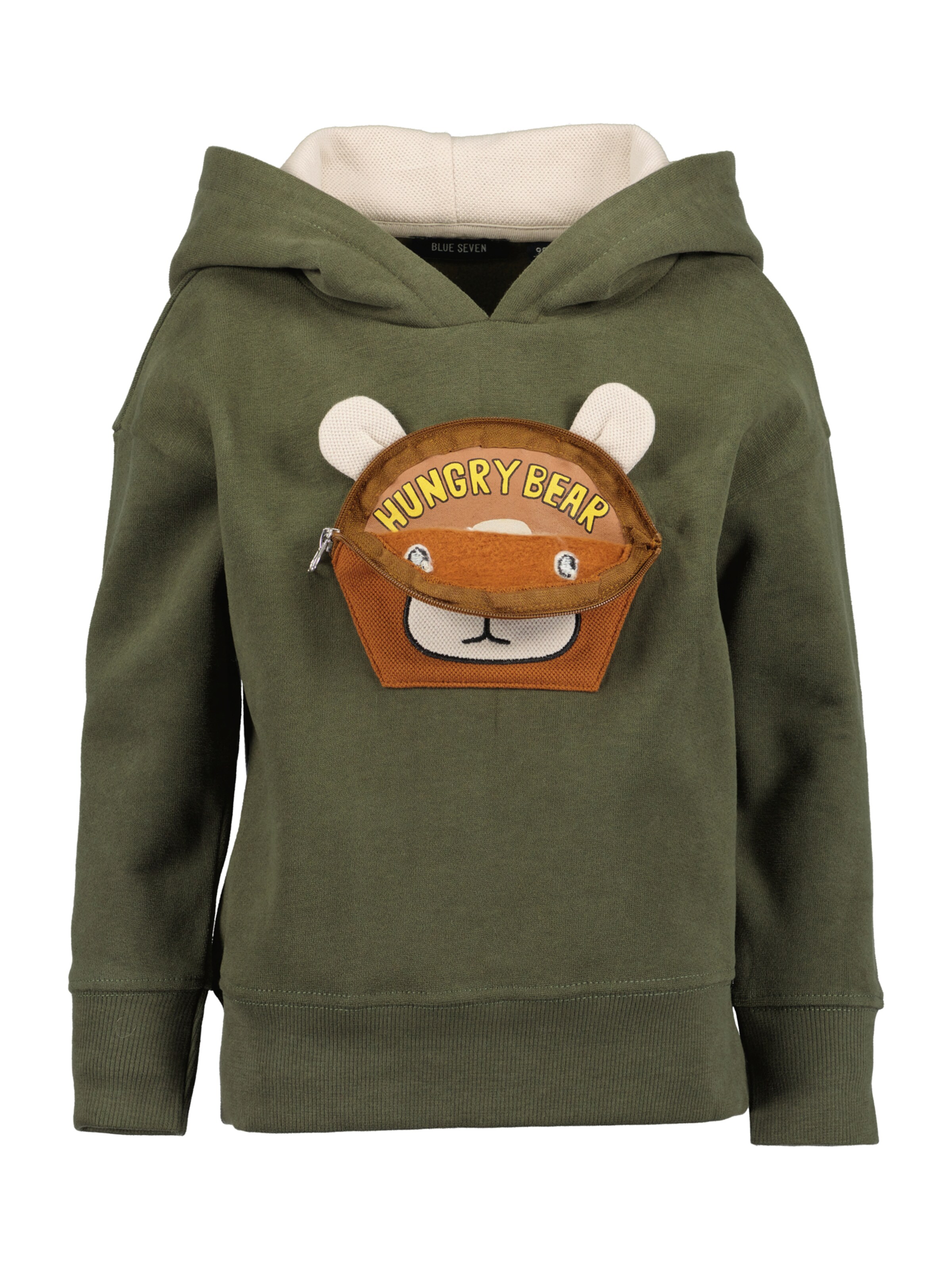 Felpa di BLUE SEVEN in verde