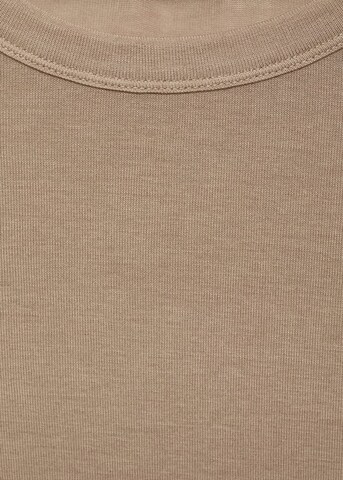 MANGO T-shirt 'Valls' in Braun