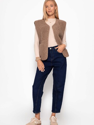 SASSYCLASSY Vest in Brown