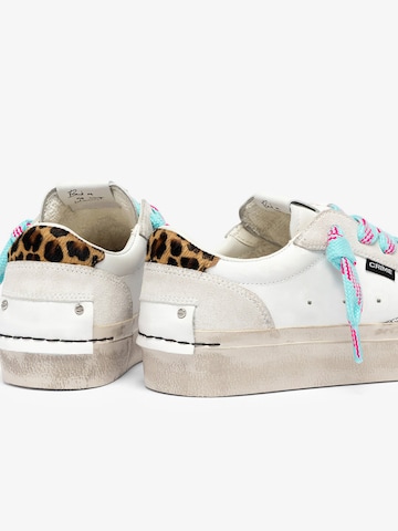 Crime London - Sapatilhas baixas em branco