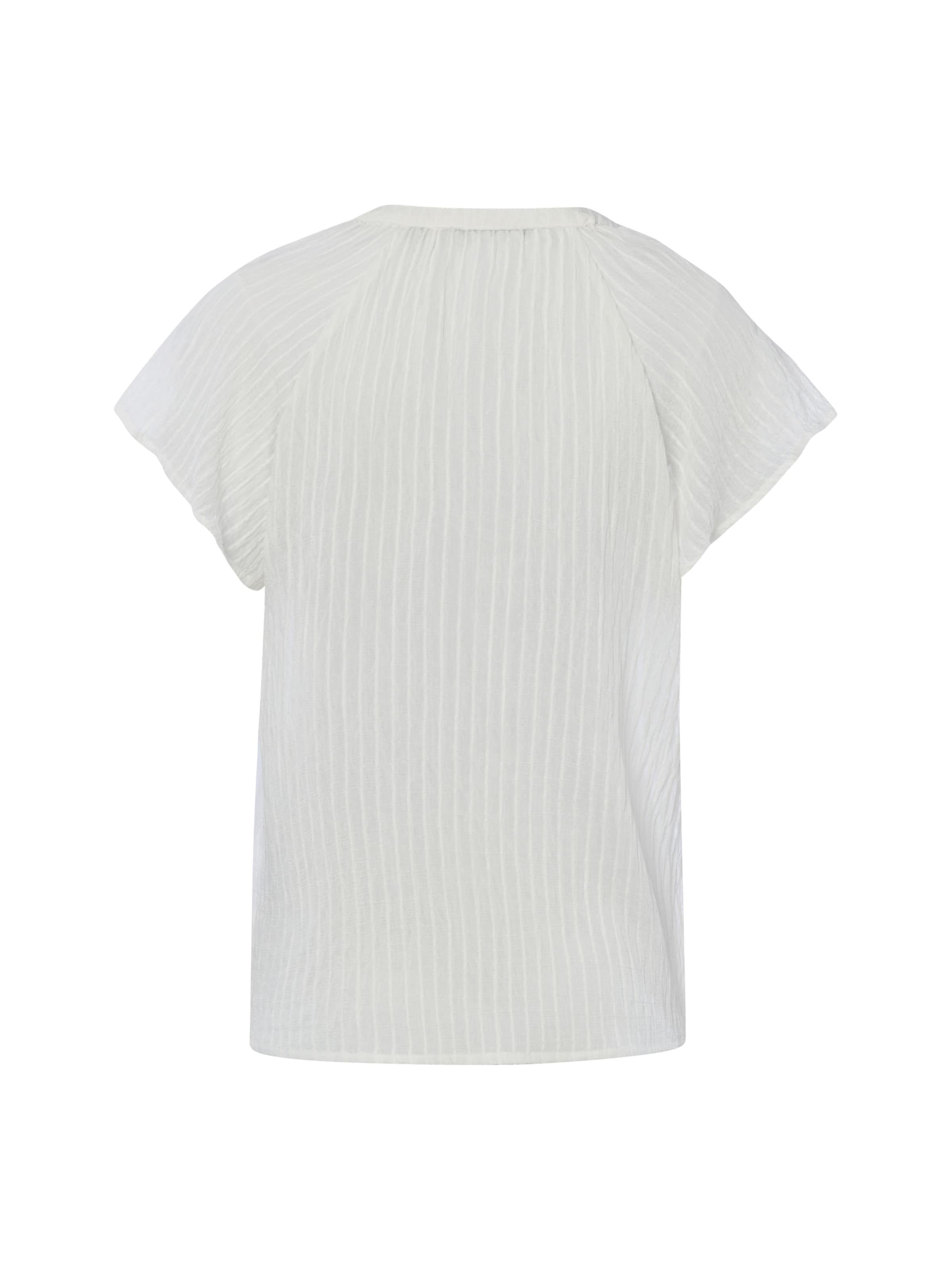 zero Bluse in Weiß