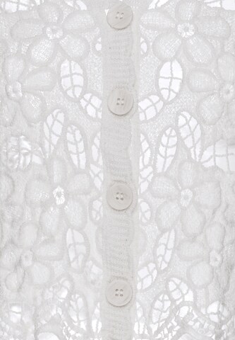 IZIA - Cárdigan en blanco