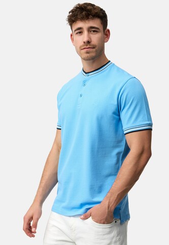 T-Shirt INDICODE JEANS en bleu
