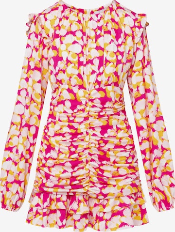 rožinė Laurella Kokteilinė suknelė: priekis