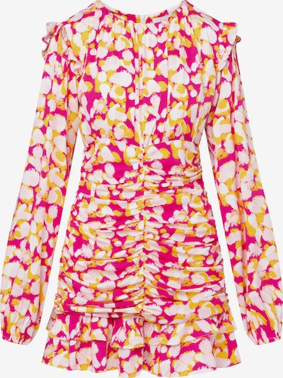 Laurella Koktel haljina u žuta / roza / bijela, Pregled proizvoda