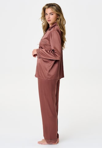 LingaDore Pyjama in Braun