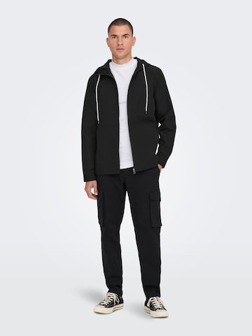 Veste mi-saison 'MATT' Only & Sons en noir