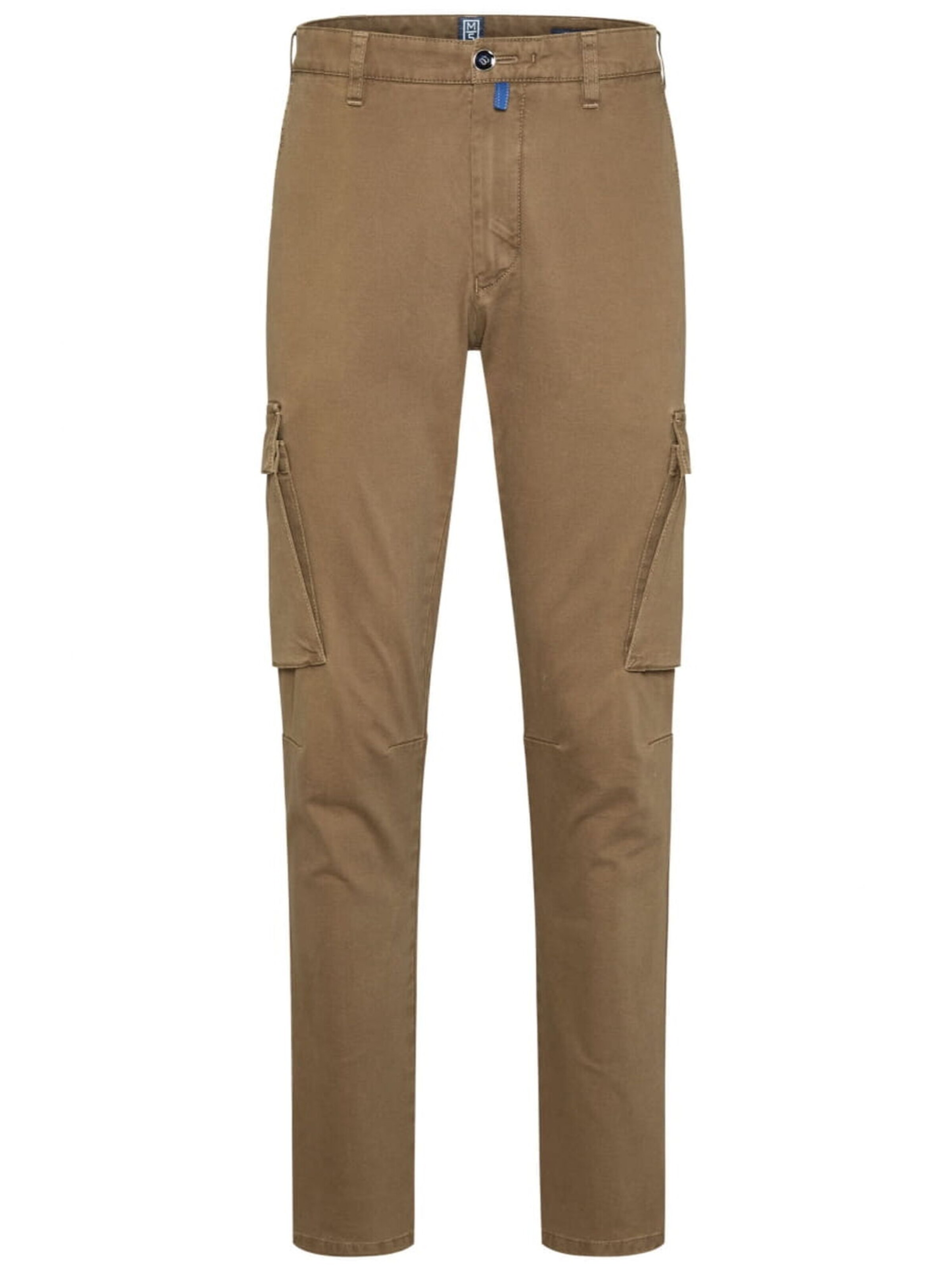 Regular Pantalon cargo Meyer Hosen en marron : devant
