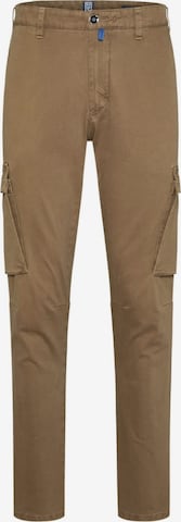 Meyer Hosen Regular Cargo Pants in Brown: front