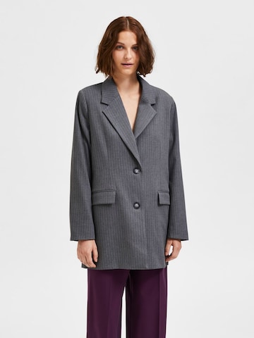 SELECTED FEMME - Blazer 'Anni' em cinzento: frente