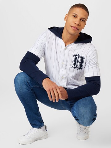 HOLLISTER Regular fit Overhemd in Blauw