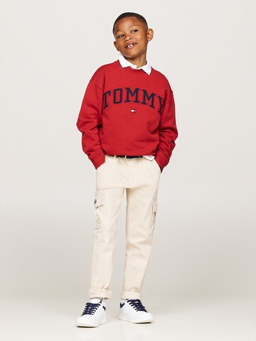 TOMMY HILFIGER Sweatshirt in Rot