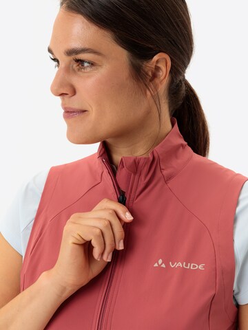 VAUDE Sports vest 'Yaras' in Red