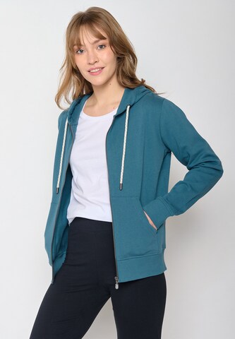 GREENBOMB Sweatvest in Blauw