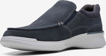CLARKS Slip-Ons in Blue: front