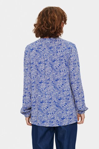 SAINT TROPEZ - Blusa em azul