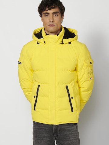 KOROSHI Winter jacket in Yellow