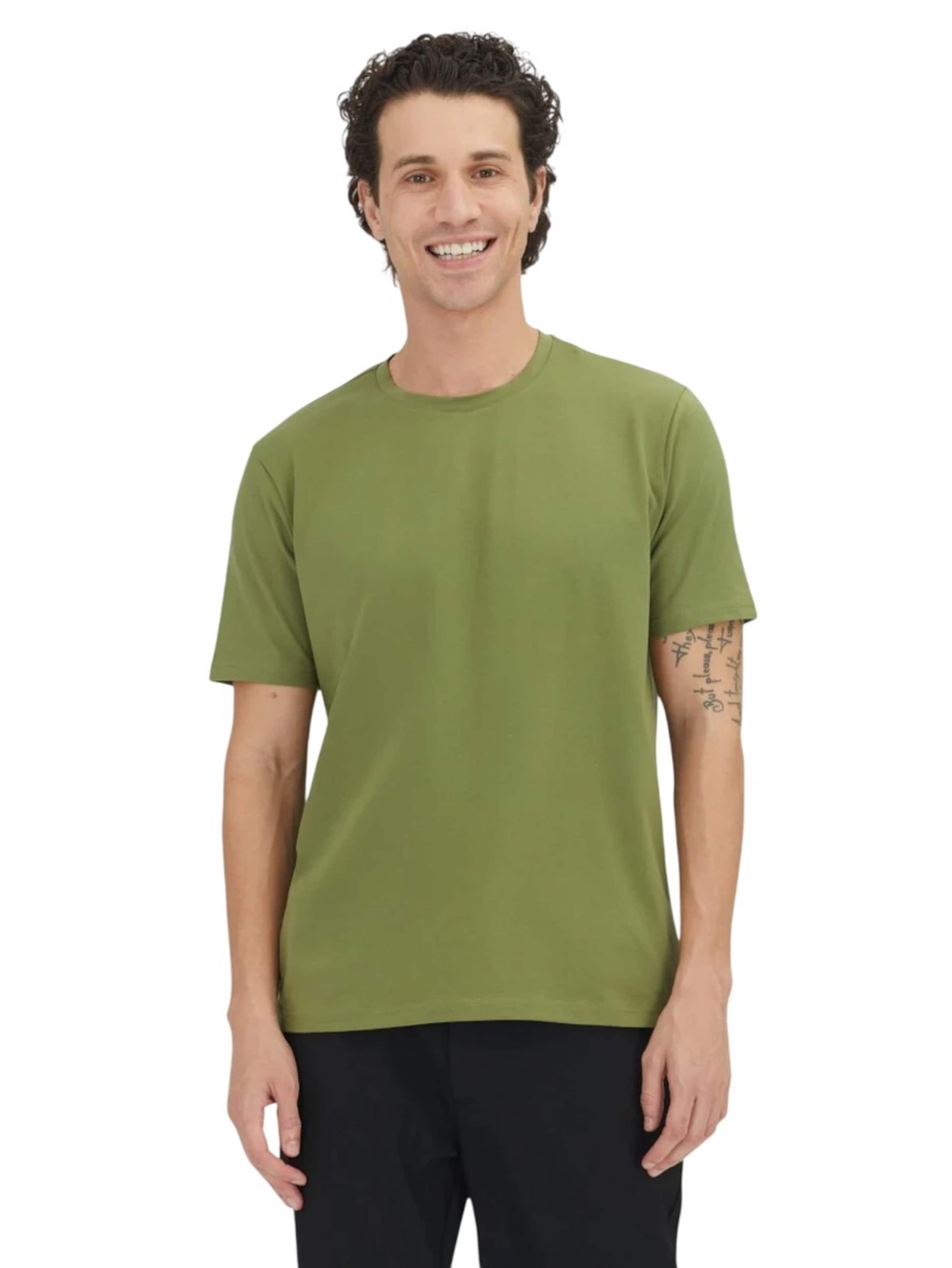 KİP Shirt in Groen: voorkant