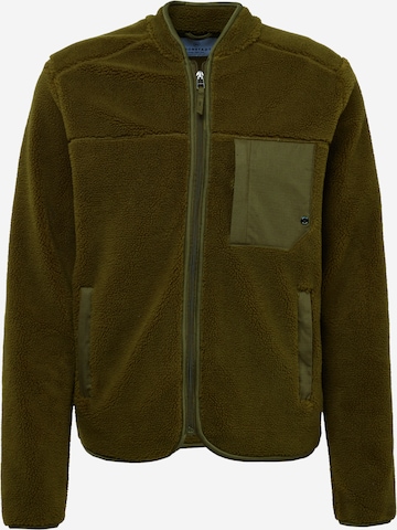 Kronstadt Fleece jacket 'Kayson' in Green: front