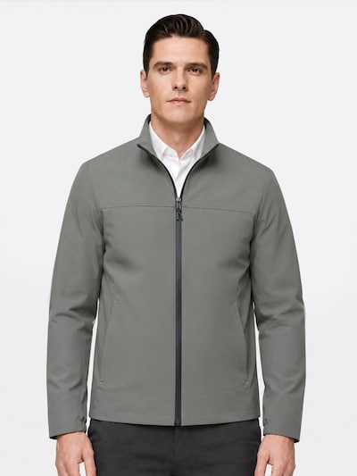 ALLTHEMEN Übergangsjacke 'Windspur'‌‌‌‌ in S in khaki, Produktansicht