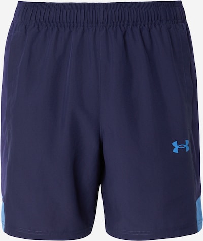UNDER ARMOUR Urheiluhousut 'Tech Utility' koossa S värissä taivaansininen / tummansininen, Tuotenäkymä