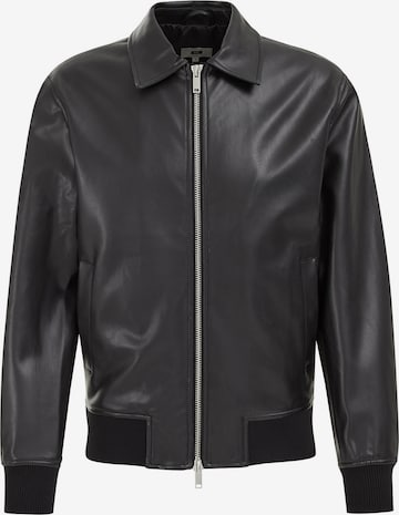 juoda WE Fashion Demisezoninė striukė: priekis