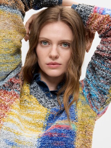 raudona Desigual Megztinis
