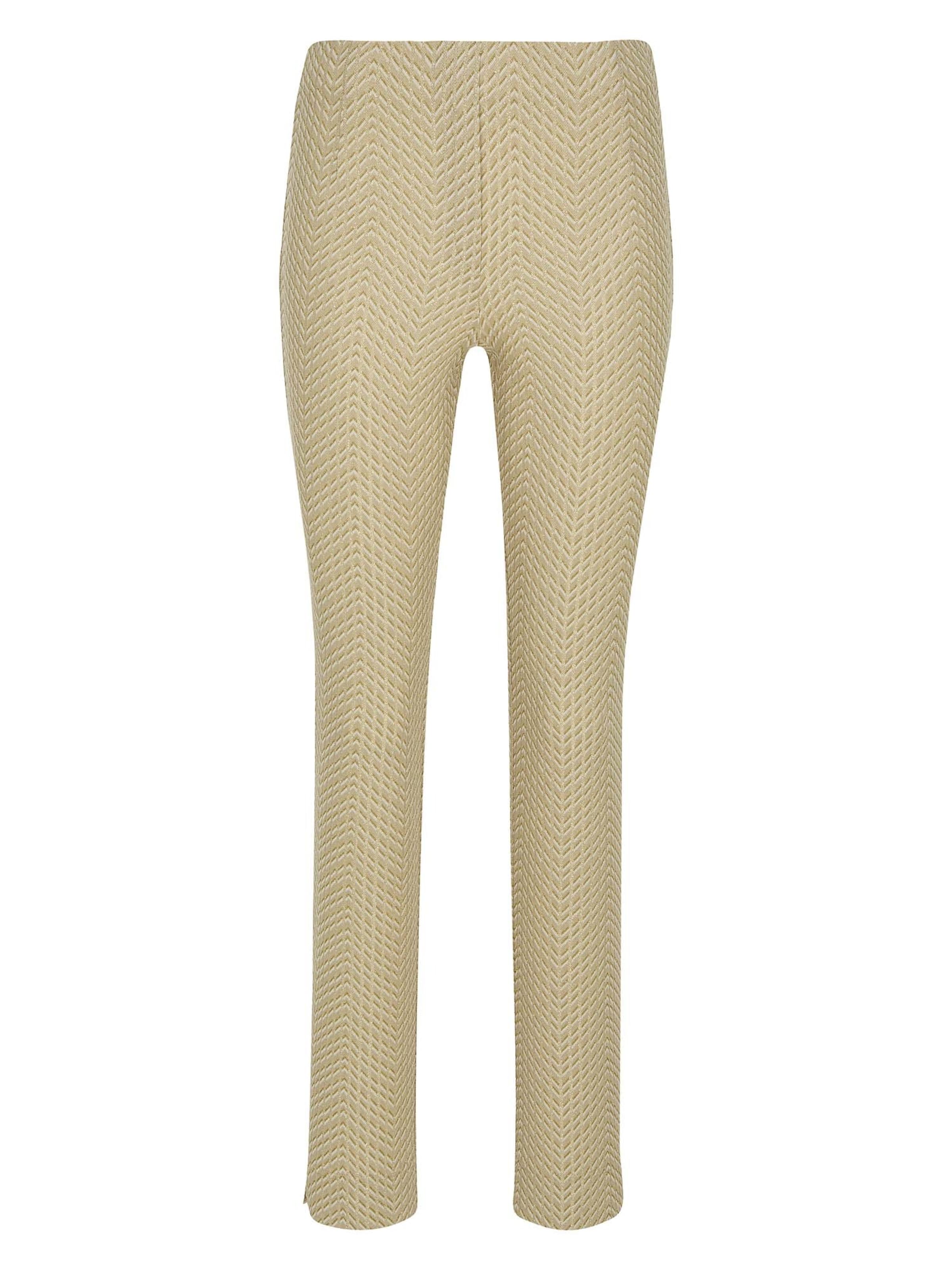 Loosefit Pantalon MADELEINE en beige : devant