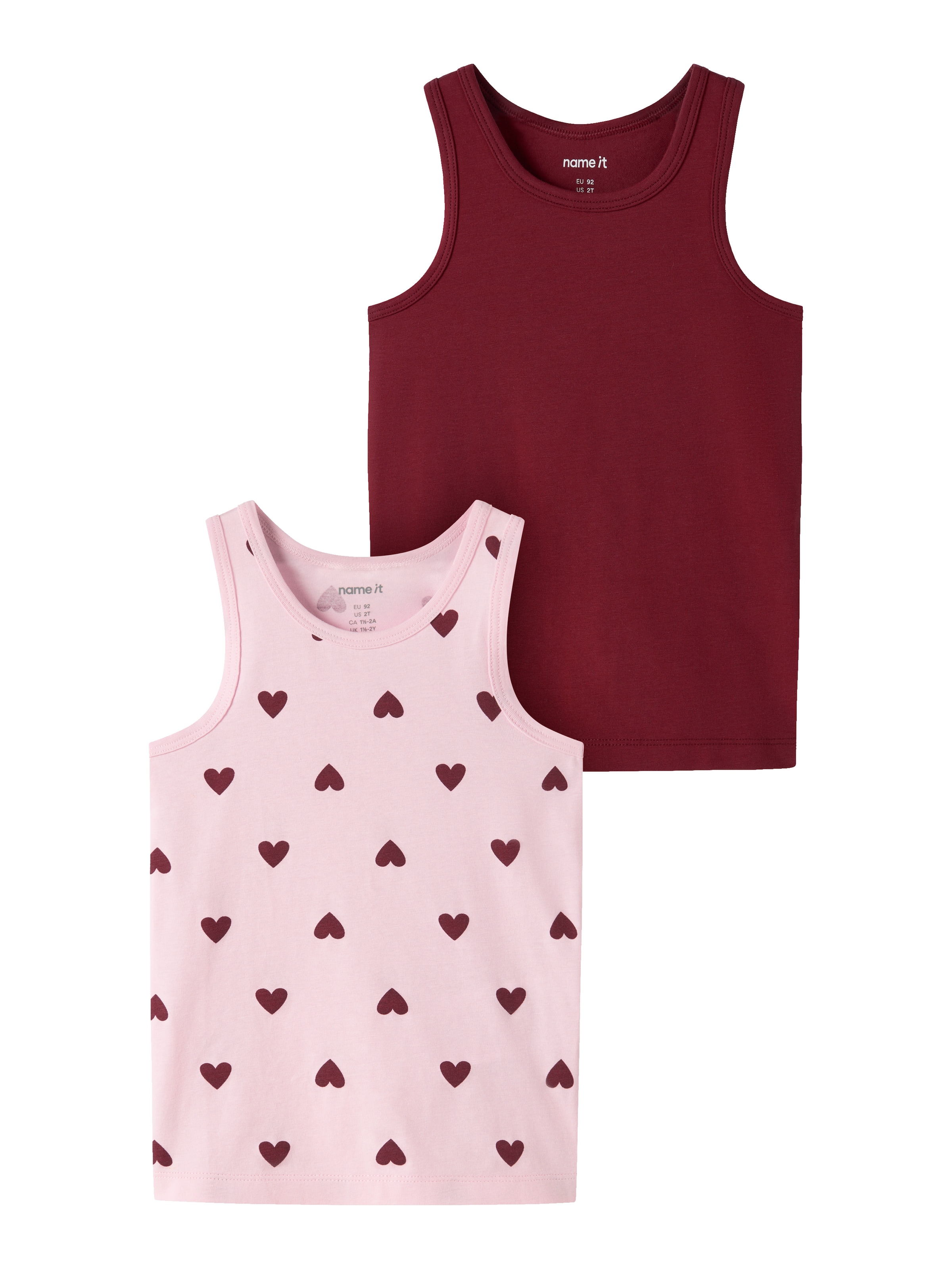 Maglietta intima di NAME IT in rosa: frontale