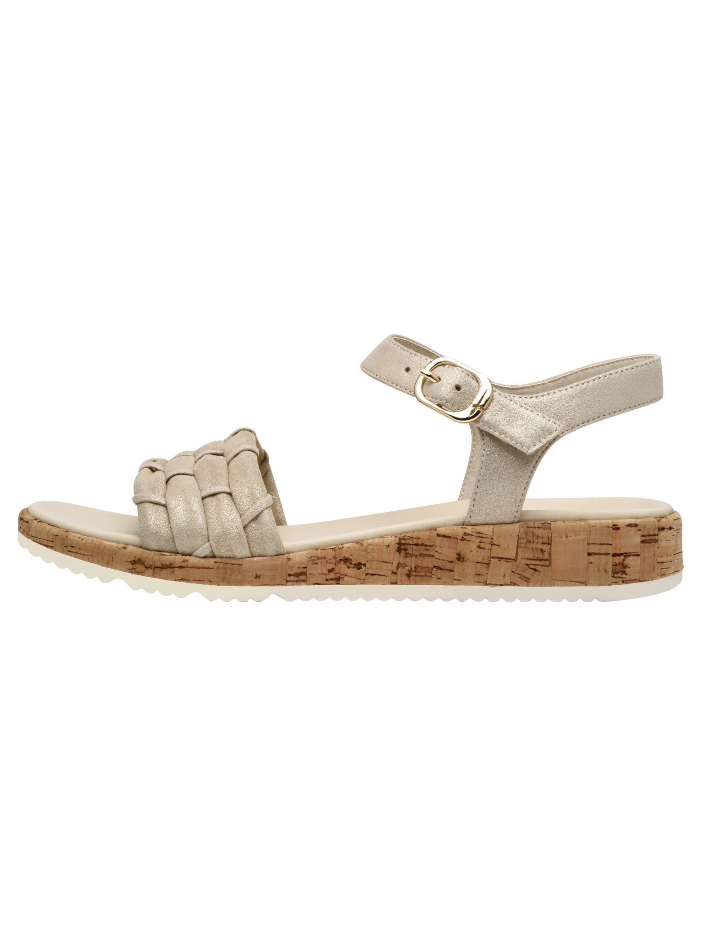 Sandales à lanières Tamaris en beige