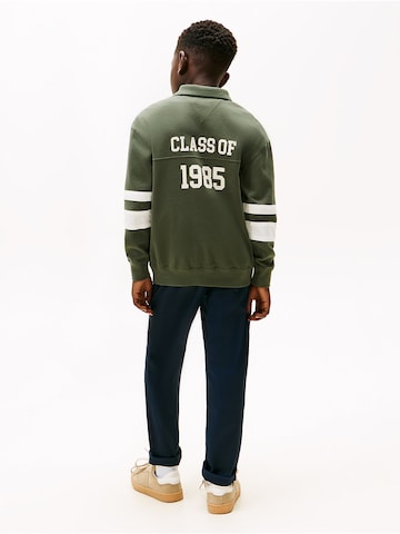 TOMMY HILFIGER Shirt 'Varsity' in Green