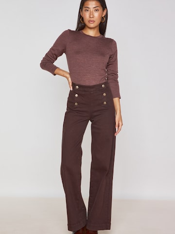 Maison 123 Shirt 'FAUSTINE' in Purple