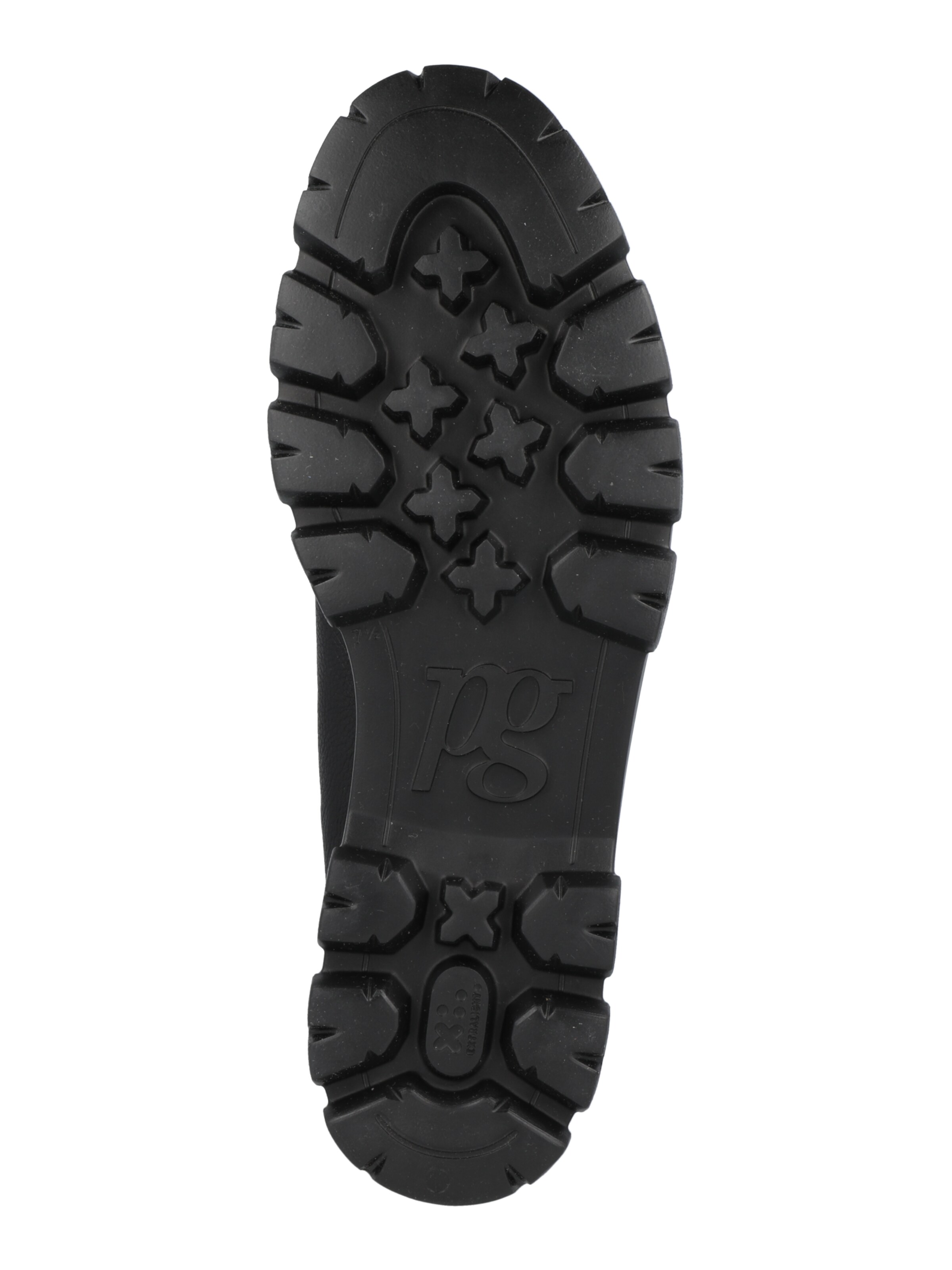 Paul Green Botki sznurowane w kolorze czarny