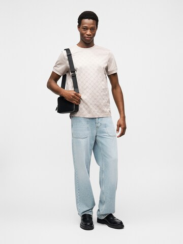 JOOP! T-Shirt 'JJ-Davison' in Beige